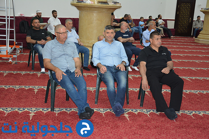 حفل لتوديع حجاج بيت الله الحرام في جلجولية
